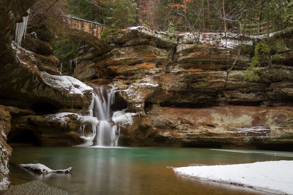 Winter Upper Falls